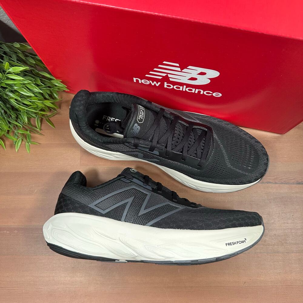 New Balance Men's Fresh Foam X 1080v14 Black Grey Shoes Size 9.5